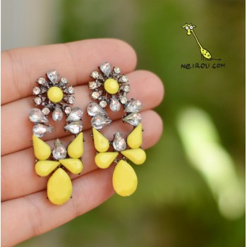 Серьги "Лучи солнца". Sale